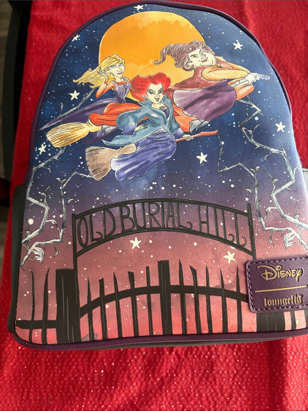 Disney Hocus Pocus Backpack - Purple, Blue, Orange